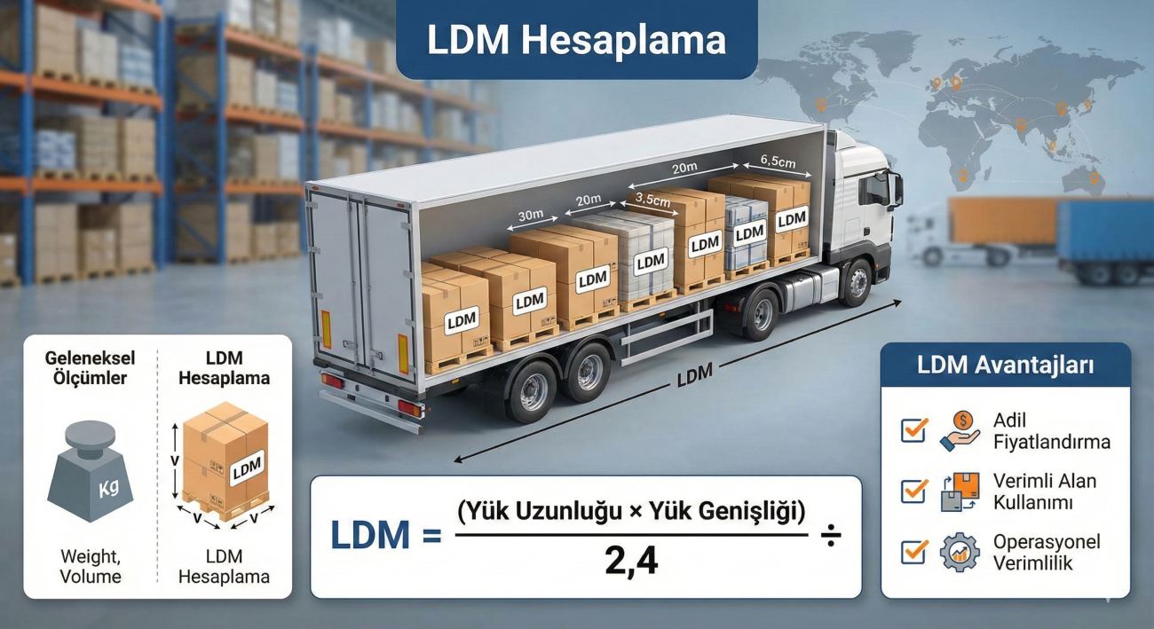 Lojistik sektöründe maliyet kontrolü, kârlılık ve operasyonel başarı; yüklerin araç içerisinde doğru ölçülmesi ve planlanmasıyla başlar.